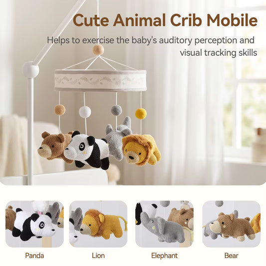 Playful Loom Wooden Crib Mobile Set